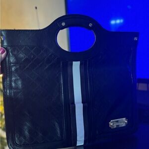 L.A.M.B. Black and White Tote